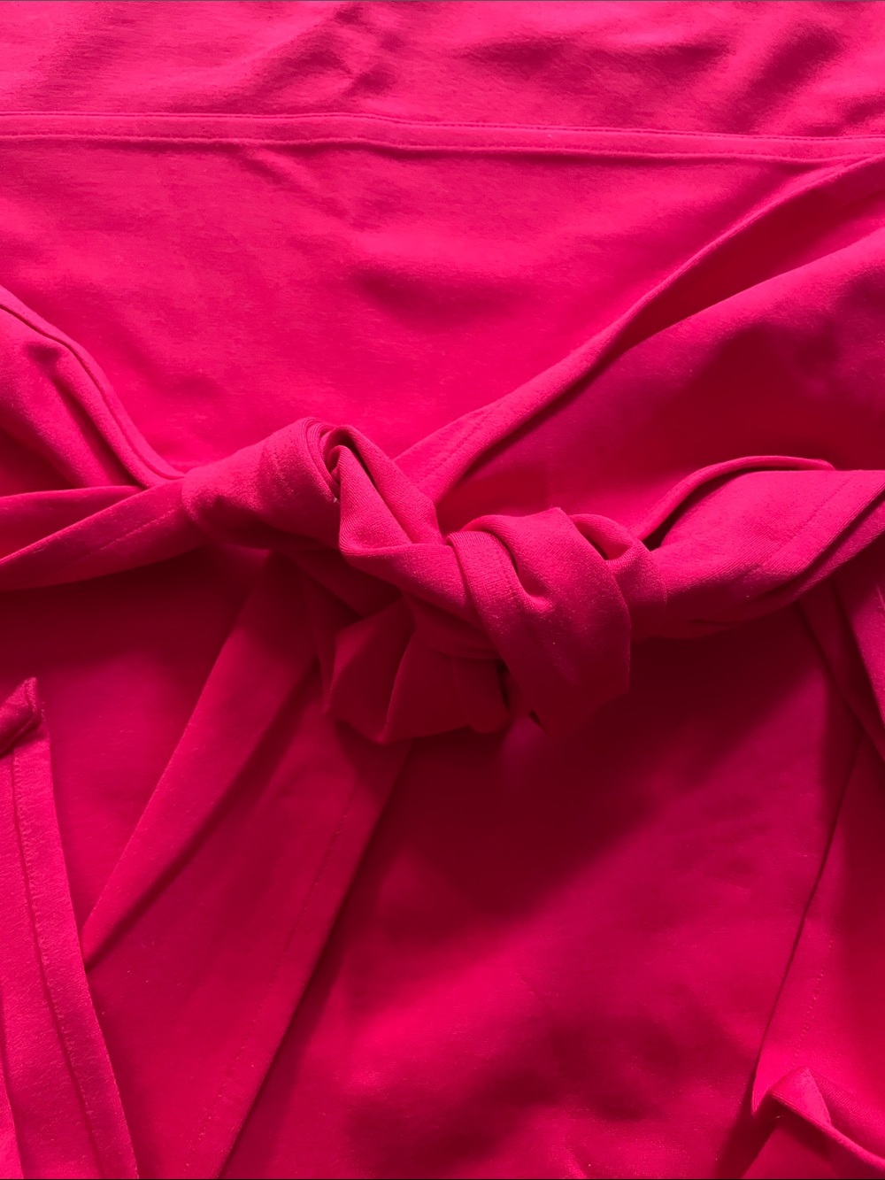 Frances Valentine Red Whitney Wrap Dress Women’s Sz Large NWT - Picture 14 of 16